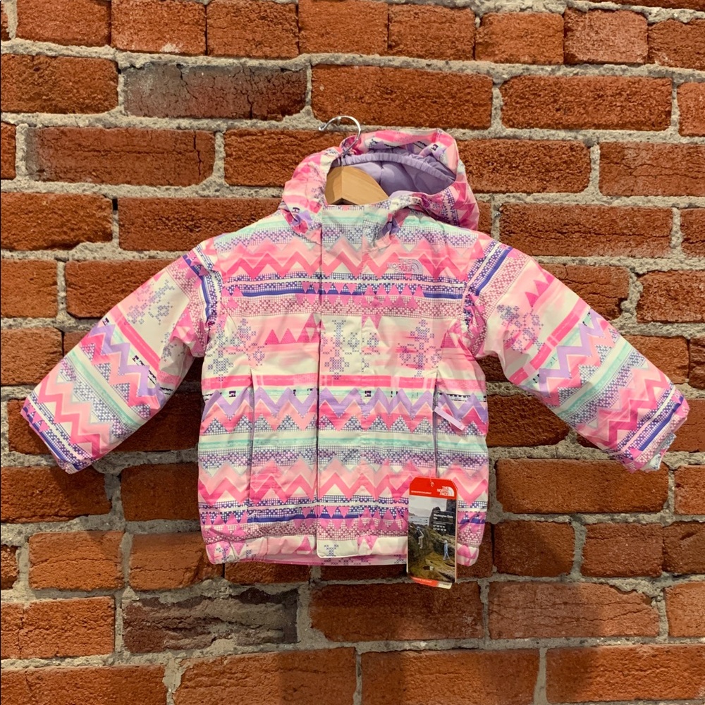 🩷💜 NWT The North Face Toddler Delea Insulated Jacket - Snow - Ski - 2T 💜🩷